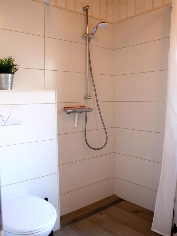 Koupelna v ubytování Apartments im Schwedenstil