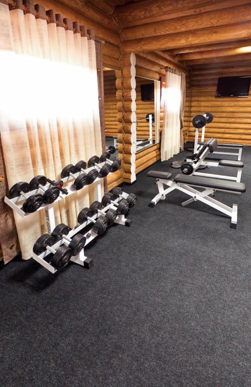 Fitness centrum a/nebo fitness zařízení v ubytování Візит