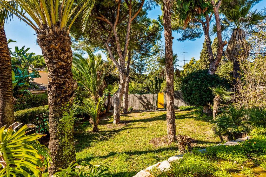 Zahrada ubytování Villa Flores