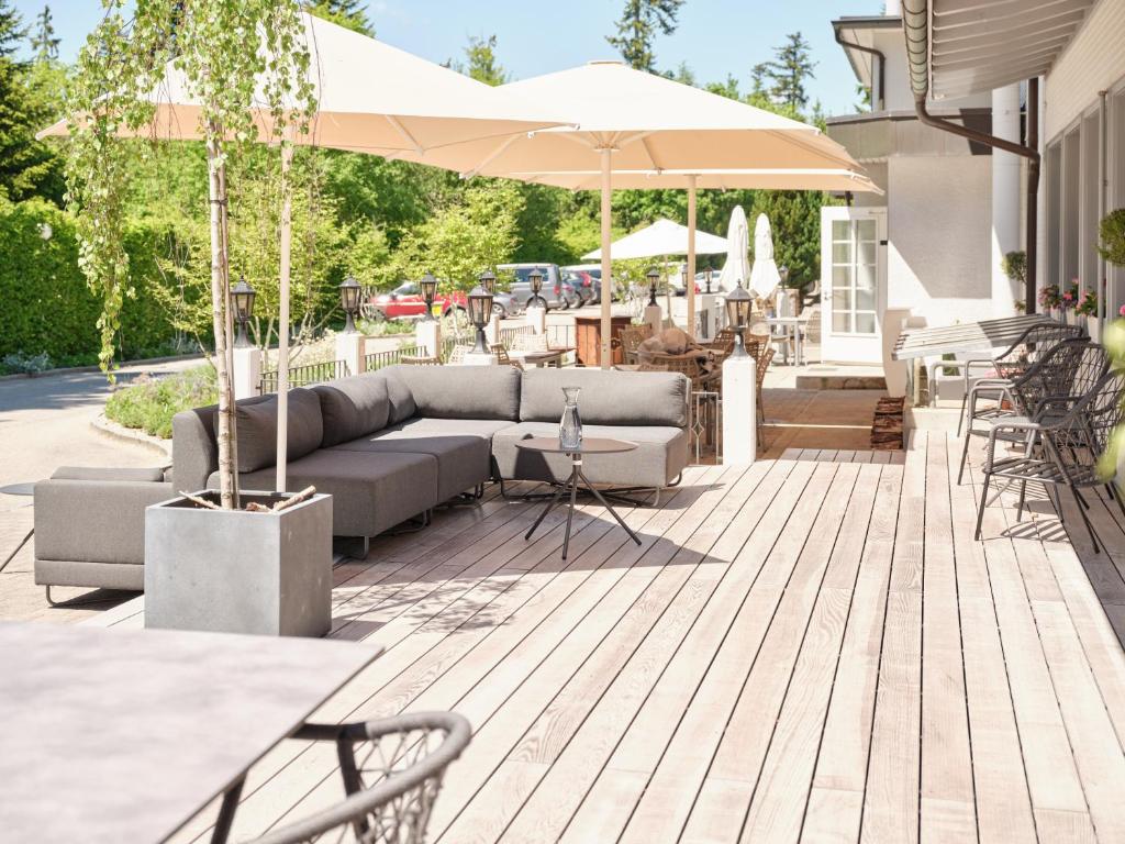Posezení v ubytování Boutique Hotel Moosegg