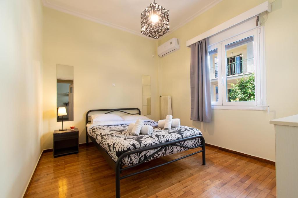 Posteľ alebo postele v izbe v ubytovaní The Gallery Apartment