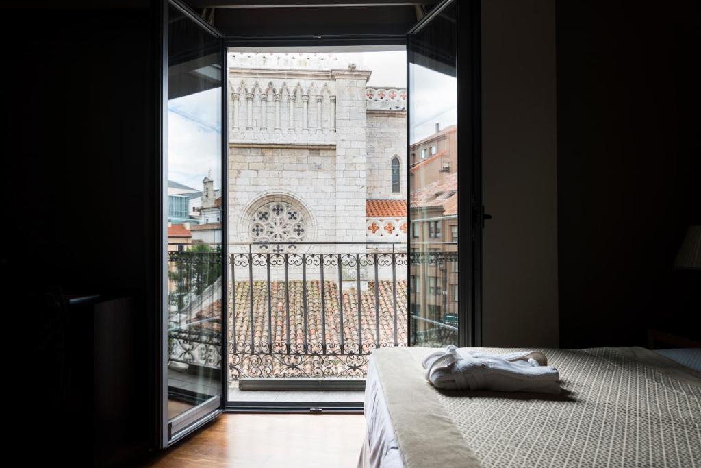 Balkón nebo terasa v ubytování Nexus Valladolid Suites & Hotel