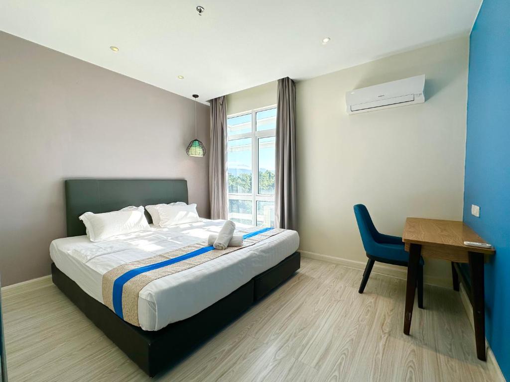 M Centro City Centre @ Gaya Street by Sunset Seaview Vacation Condos - Appartement D'une Chambre