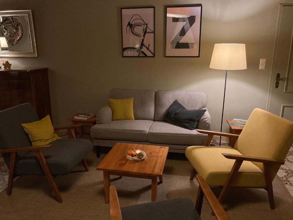 Posezení v ubytování Zöchbauer Gästehaus - Hotel Garni