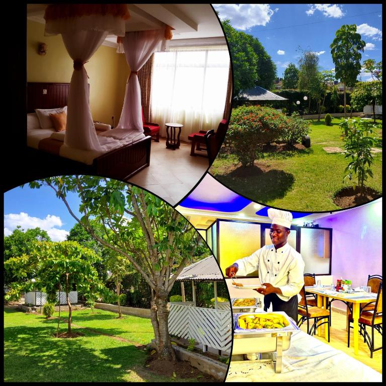 Zahrada ubytování Monrovia Guest House