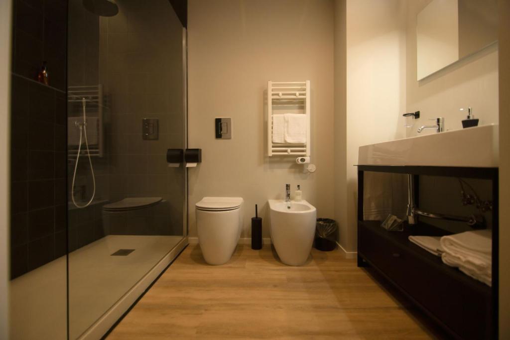 Koupelna v ubytování Hotel Orientale