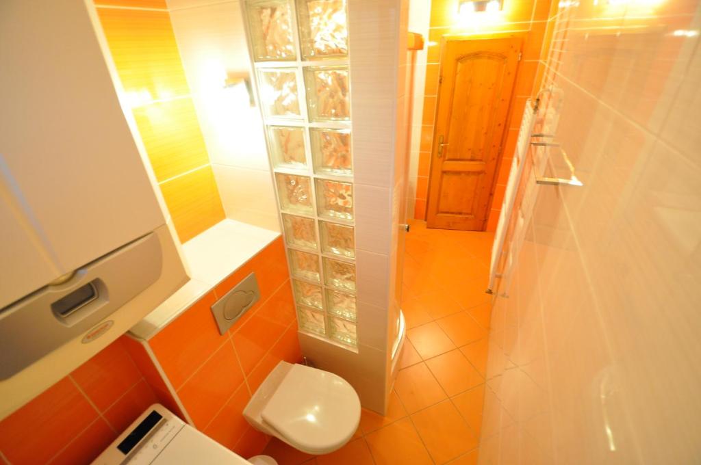 Kúpeľňa v ubytovaní Rodinný dom "Ako doma"
