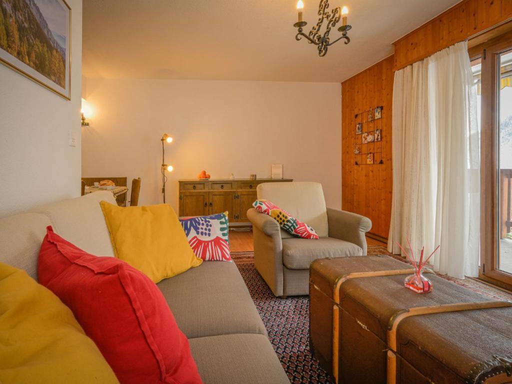 Posezení v ubytování Apartment Dent Favre A 5 by Interhome