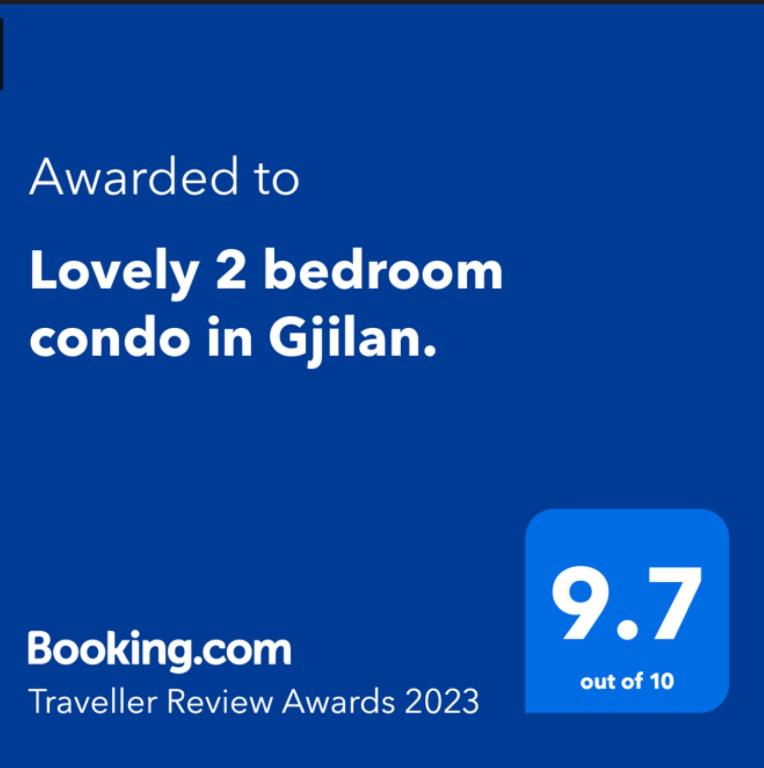 Lovely 2 bedroom condo in Gjilan. - Twee Slaapkamers Appartement