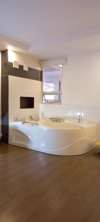Koupelna v ubytování Hotel Bogota DC