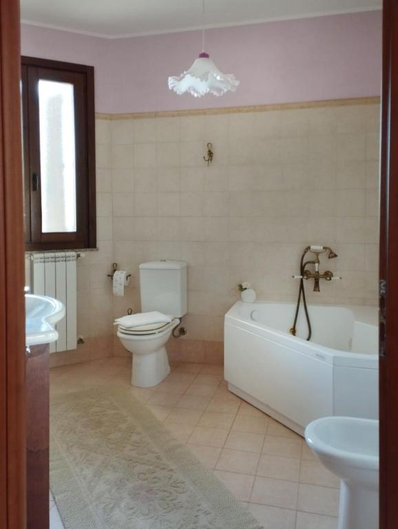 Koupelna v ubytování Ferula loft