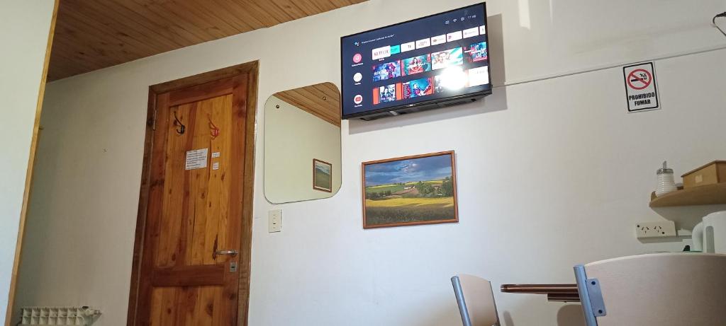 TV a/nebo společenská místnost v ubytování Residencial Sissus