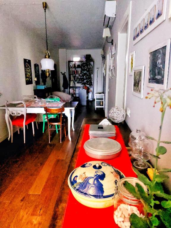Kuchnia lub aneks kuchenny w obiekcie A casa di Nat