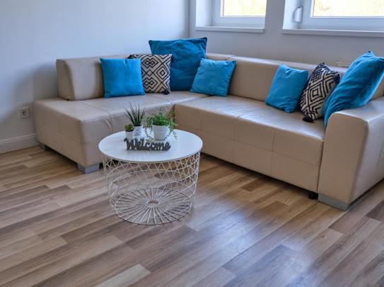 Posezení v ubytování Strand Apartman