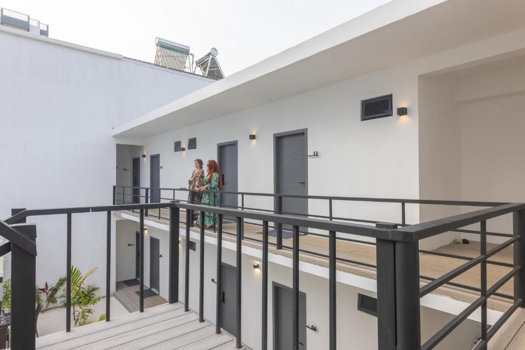 Balkón nebo terasa v ubytování Atoll Residence Dhangethi