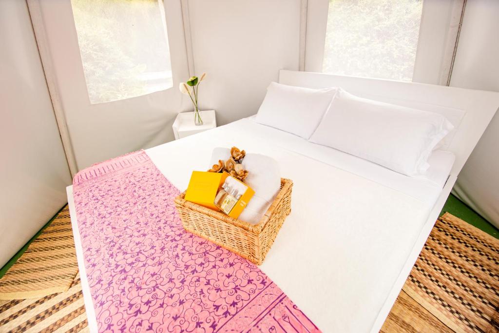 Postel nebo postele na pokoji v ubytování Cerro Tusa Glamping