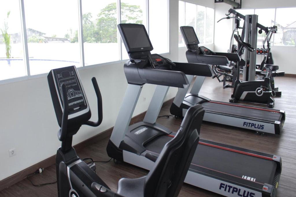 Fitness centrum a/nebo fitness zařízení v ubytování Sienna Residence Bogor