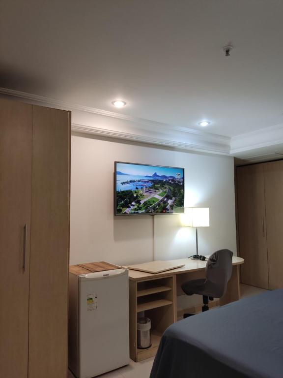 Barra Prime Flats, Ed Mediterrâneo, wi-fi 400Mb, balsa pra praia grátis, ar condicionado novo! - Appartement D'une Chambre