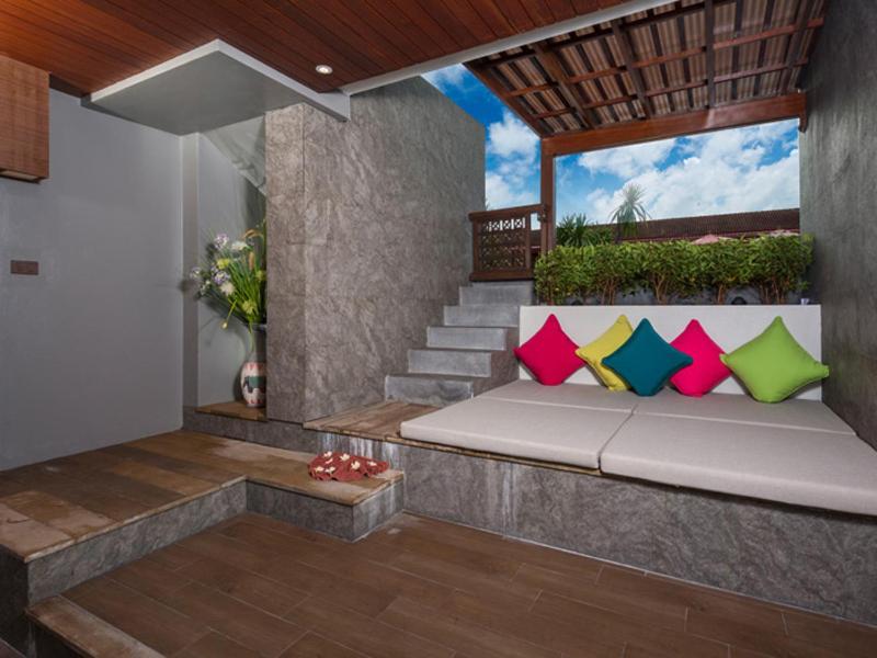 Posezení v ubytování Am Samui Palace