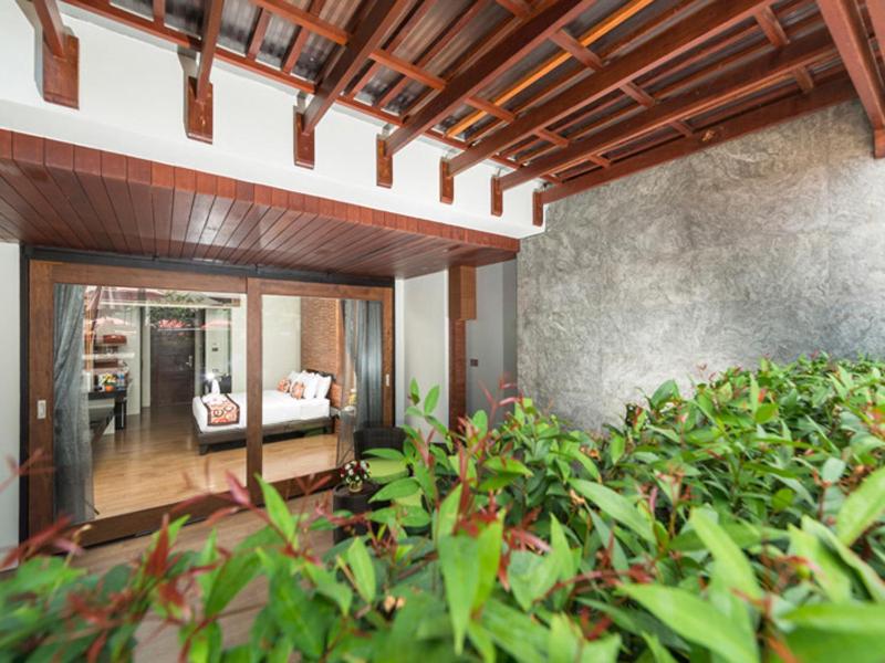 Zahrada ubytování Am Samui Palace