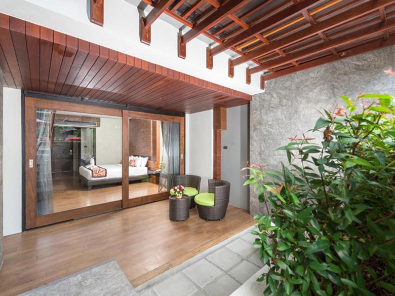 Zahrada ubytování Am Samui Palace