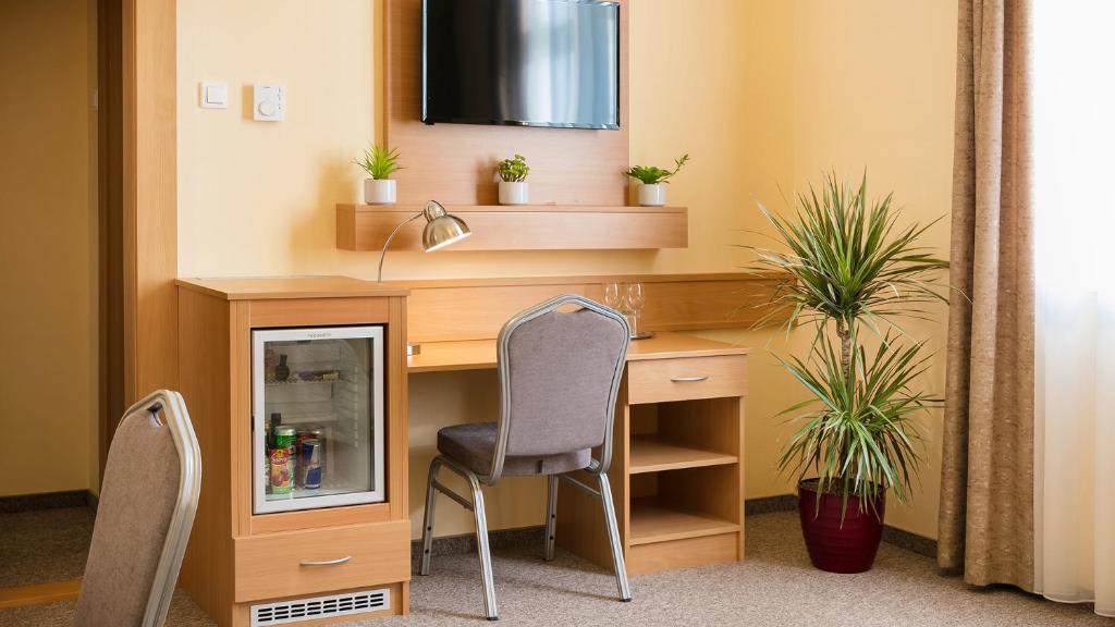 TV a/nebo společenská místnost v ubytování Aquasol Resort