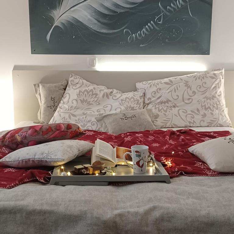 Postel nebo postele na pokoji v ubytování Apartmaji Pr Smolet