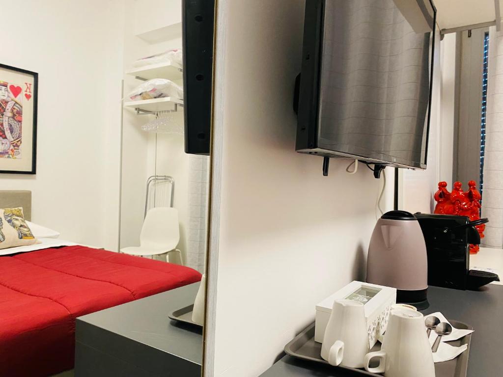 Postel nebo postele na pokoji v ubytování I Cinque Mori DEVA