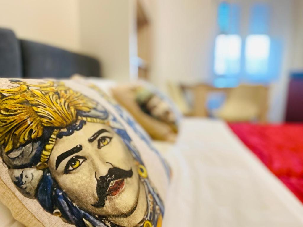 Postel nebo postele na pokoji v ubytování I Cinque Mori DEVA