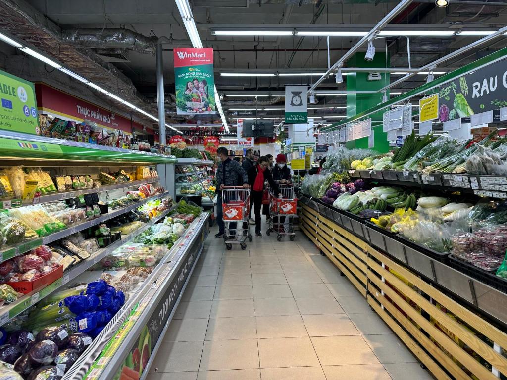 Supermarket nebo jiné obchody v  ubytování v soukromí nebo okolí