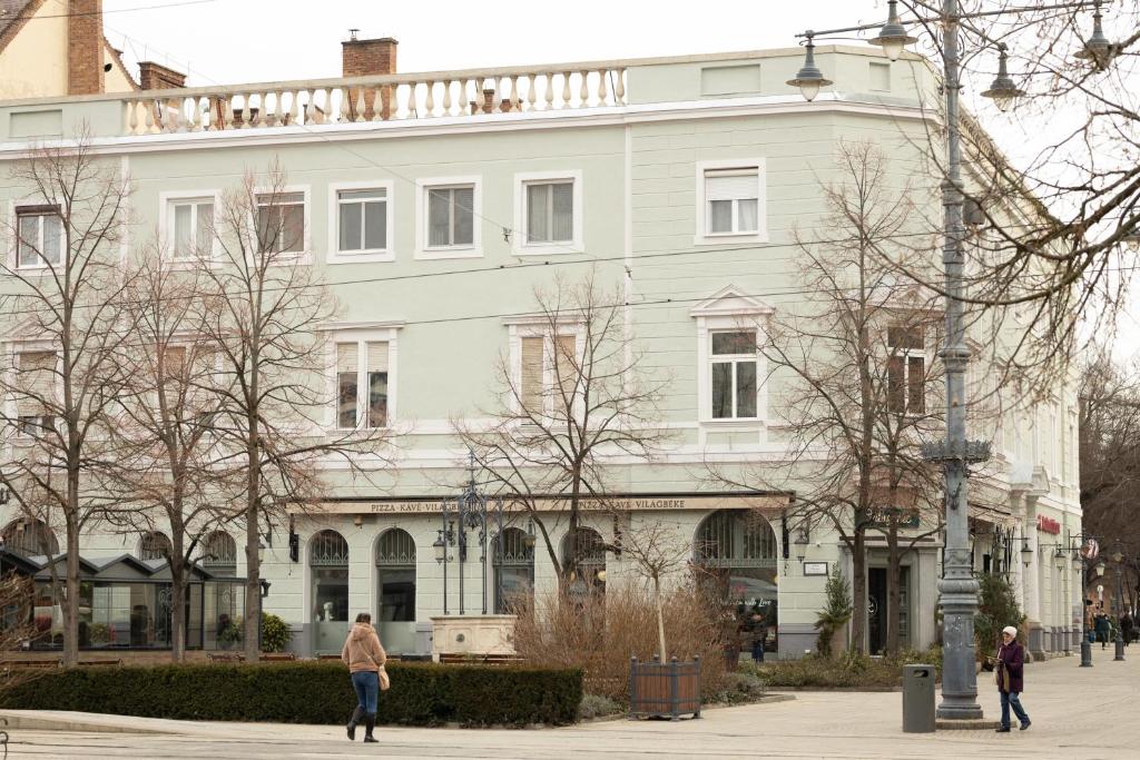 Budova, kde se apartmán nachází