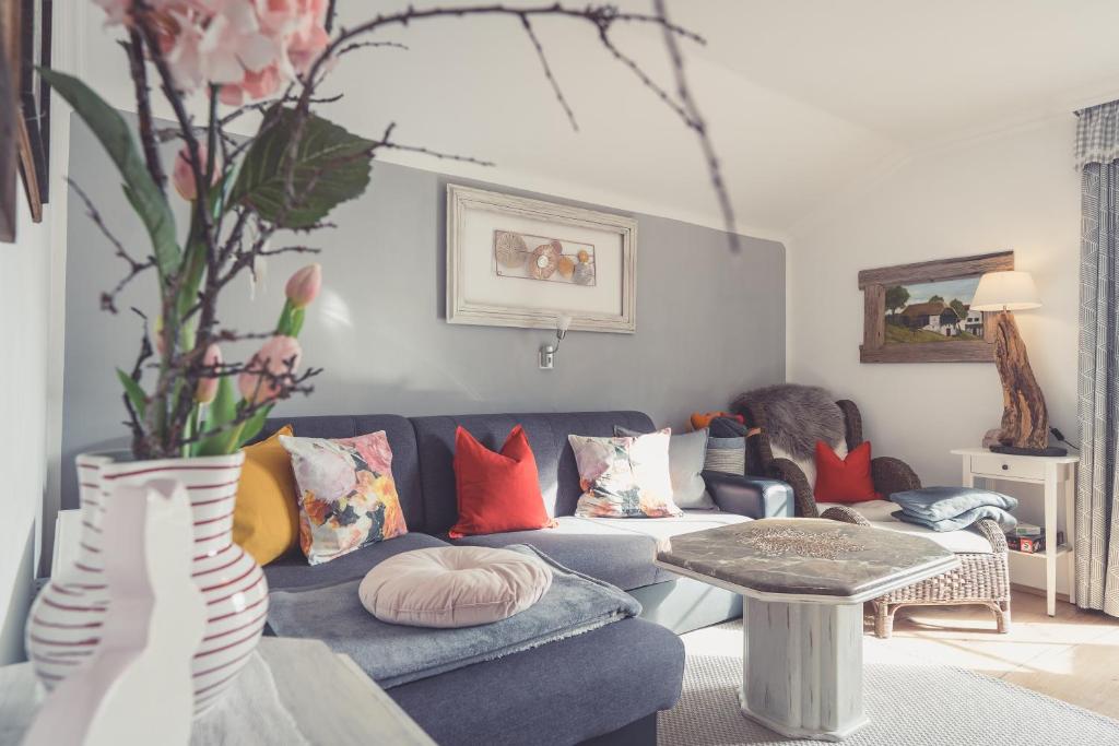 Posezení v ubytování Haus Victoria
