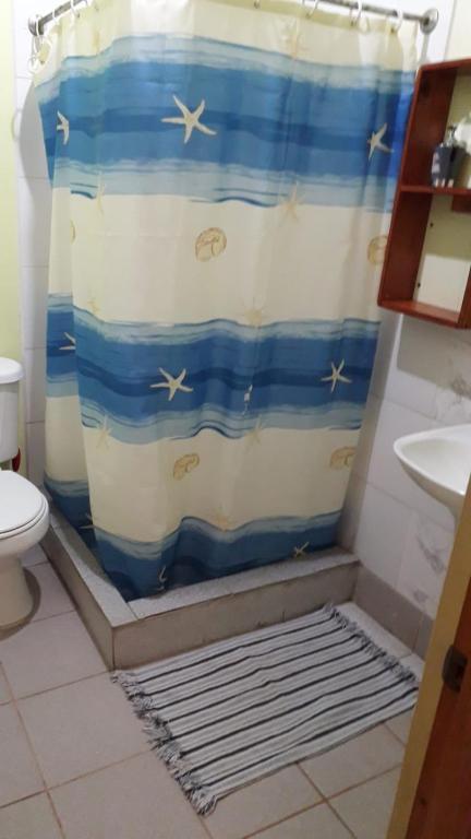 Koupelna v ubytování Hostal El Colibri