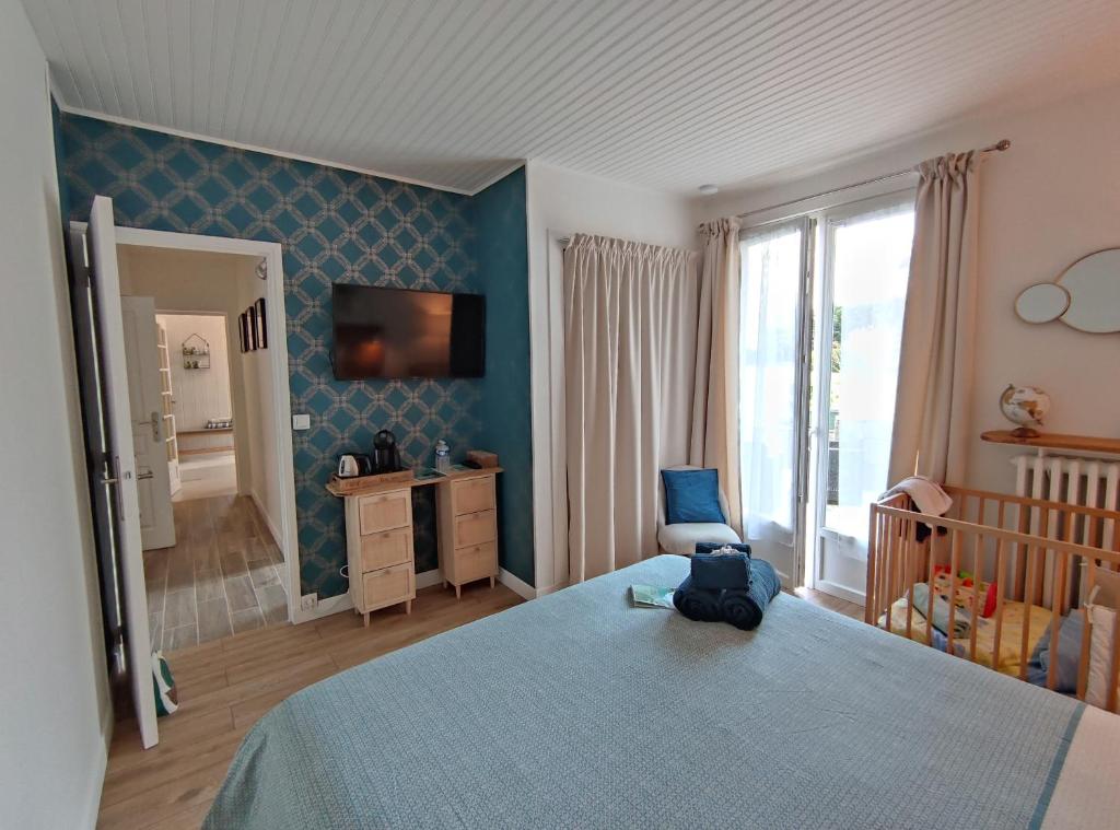Atelier des sens 89 - Chambre Familiale Avec Terrasse