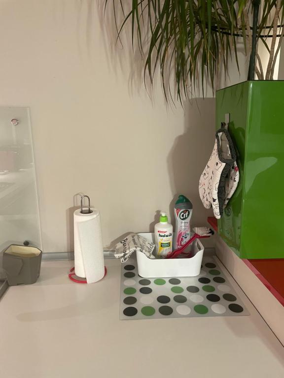 Kuchyň nebo kuchyňský kout v ubytování AS Apartment Lodz