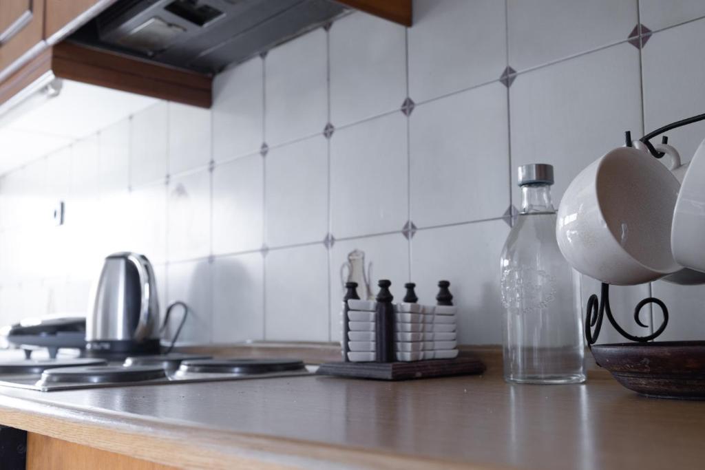 Kuchyňa alebo kuchynka v ubytovaní Superior apartment LA
