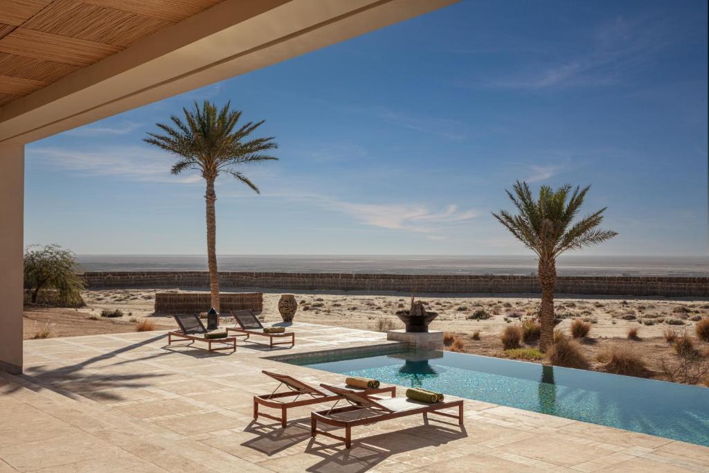 Piscina di Anantara Sahara-Tozeur Resort & Villas o nelle vicinanze