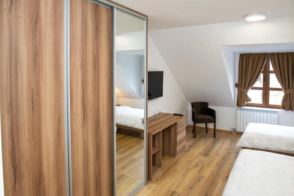 Voodi või voodid majutusasutuse Guest House Alte toas