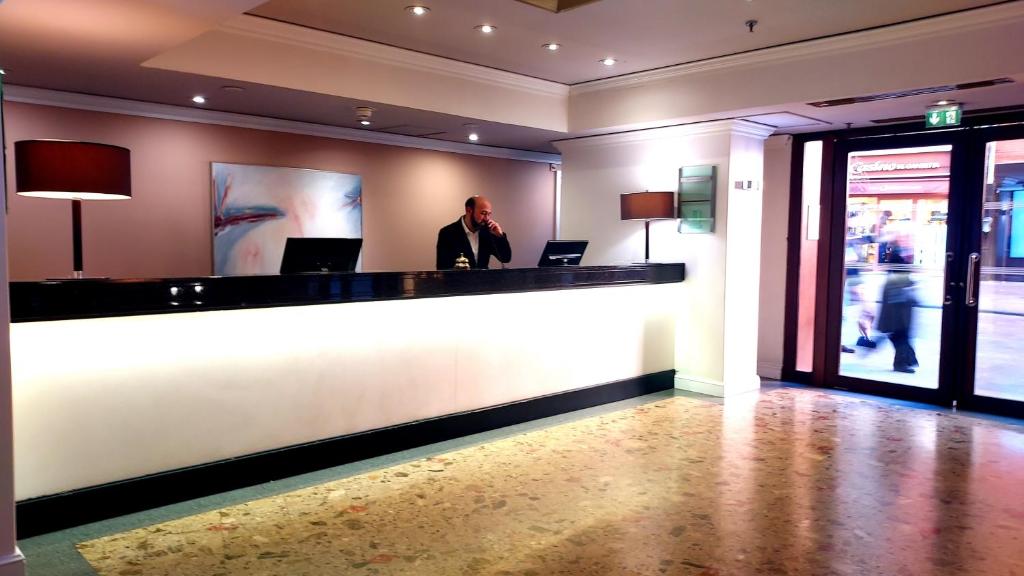 Vstupní hala nebo recepce v ubytování Plaza Hotel Capitole Toulouse
