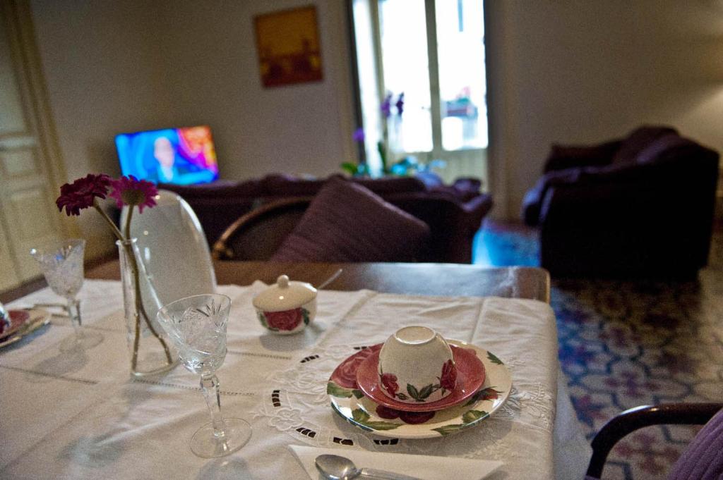 TV a/nebo společenská místnost v ubytování Ivana B&B