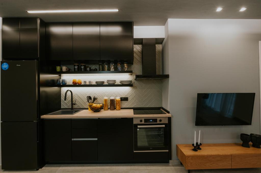 Kuchyňa alebo kuchynka v ubytovaní Adastro Apartment 17