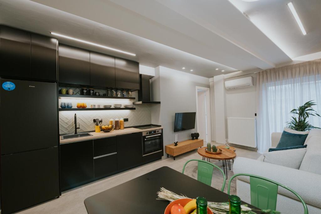 Kuchyňa alebo kuchynka v ubytovaní Adastro Apartment 17