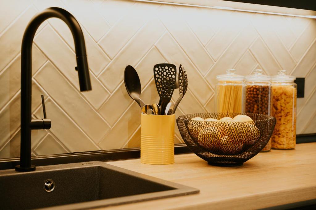 Kuchyňa alebo kuchynka v ubytovaní Adastro Apartment 17