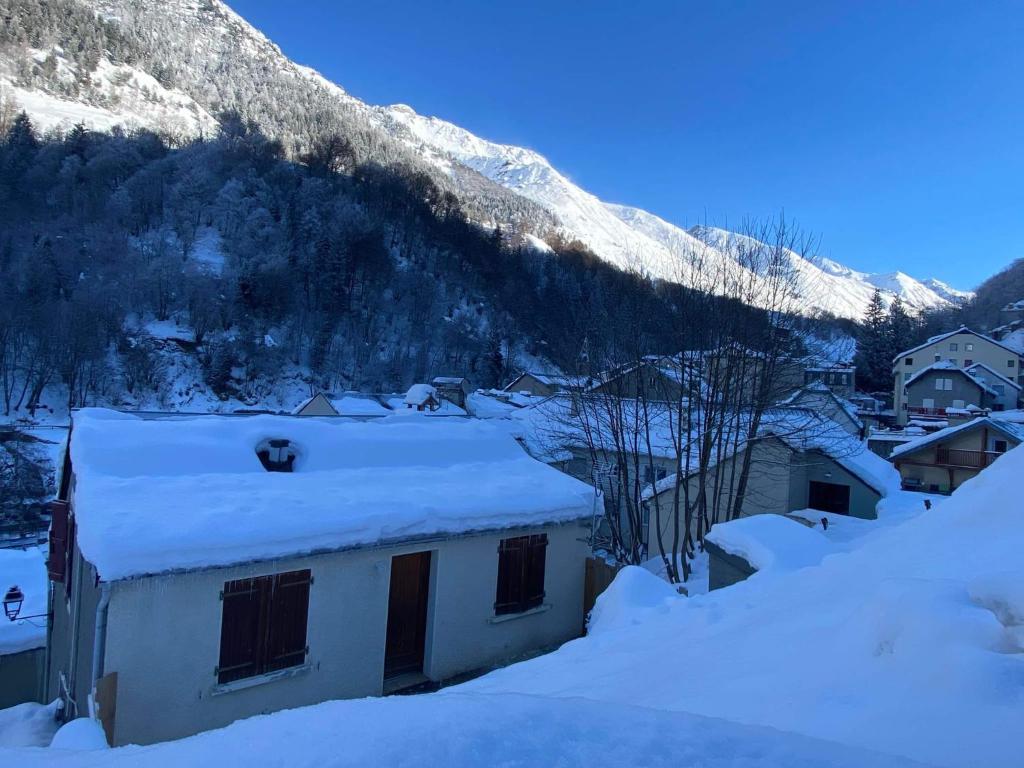 Ecueil des Neiges v zimě