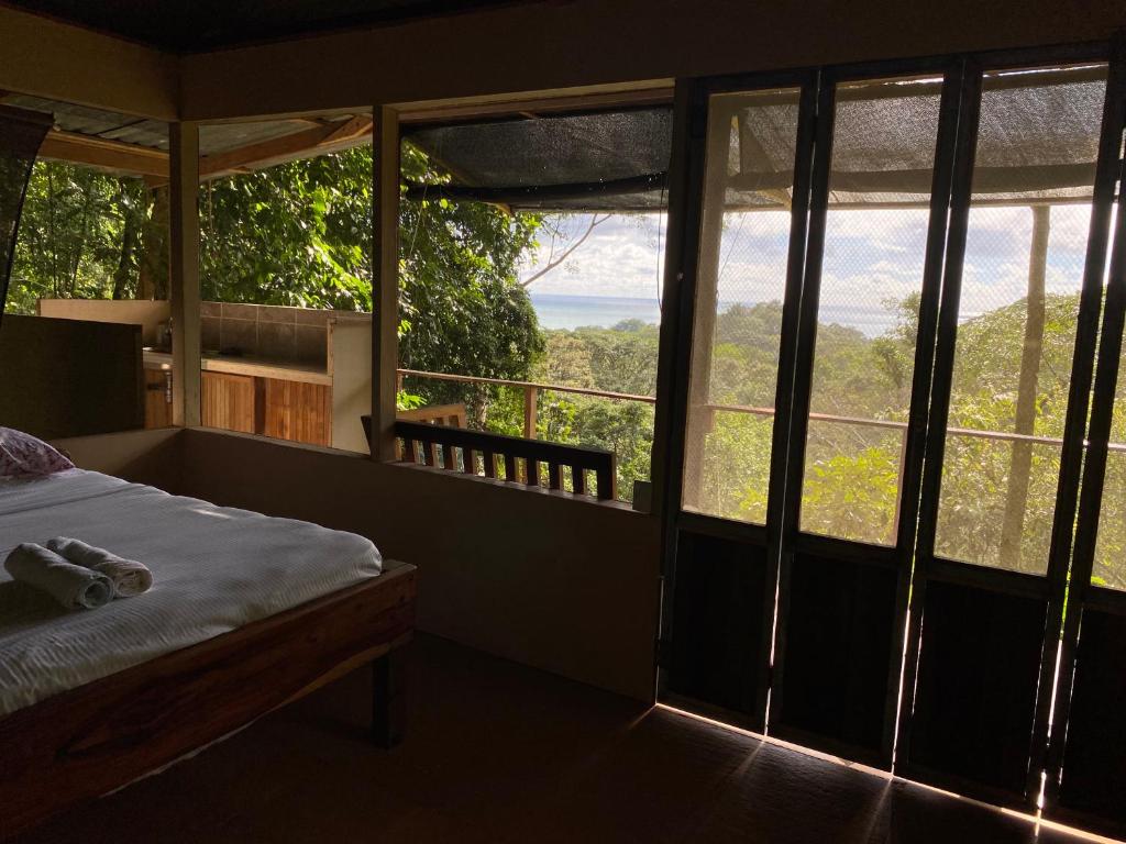 Postel nebo postele na pokoji v ubytování Finca la Bonita, Playa Carate