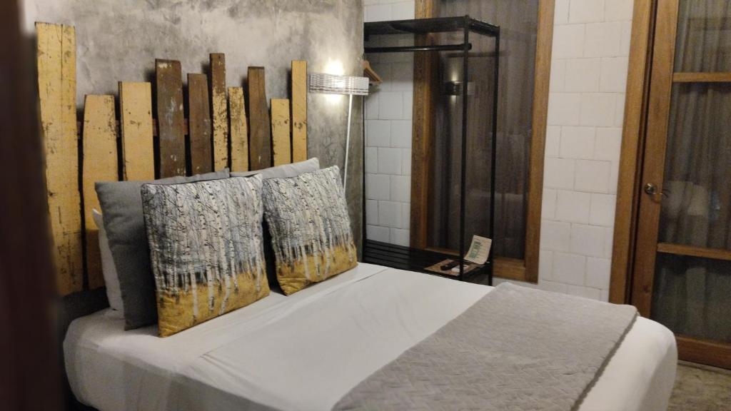 Postel nebo postele na pokoji v ubytování Hotel Casa Panama