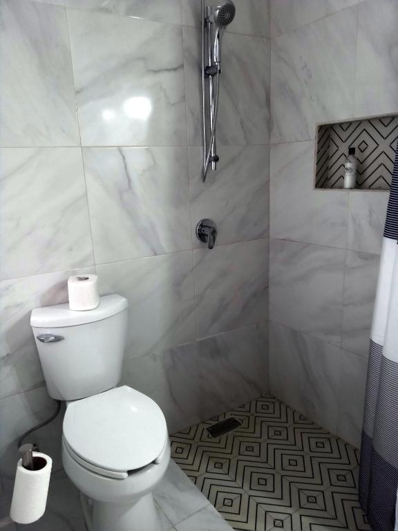 Koupelna v ubytování El Salto de Camela - Vera y Espín Hostal