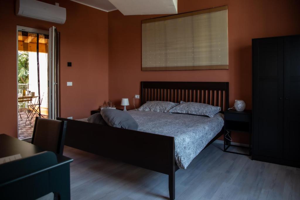 Postel nebo postele na pokoji v ubytování Ae masanete