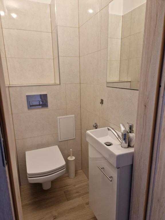 Kúpeľňa v ubytovaní Apartament Górska Panorama