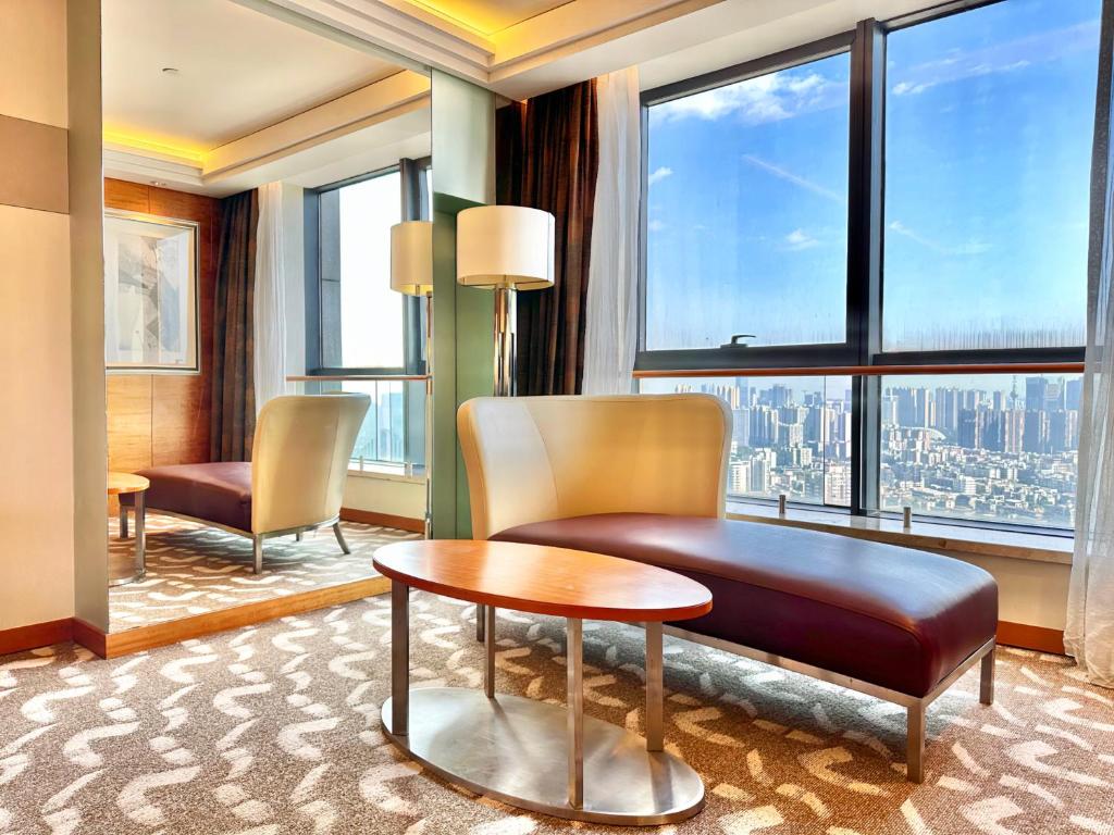 Posezení v ubytování Swissotel Foshan, Guangdong - Free shuttle to Canton Fair